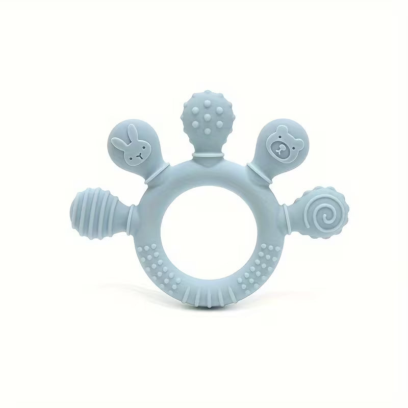 Hand-shaped teething toy