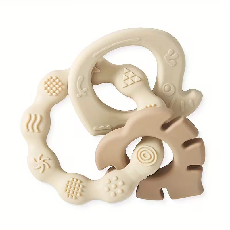 Triple teething toy