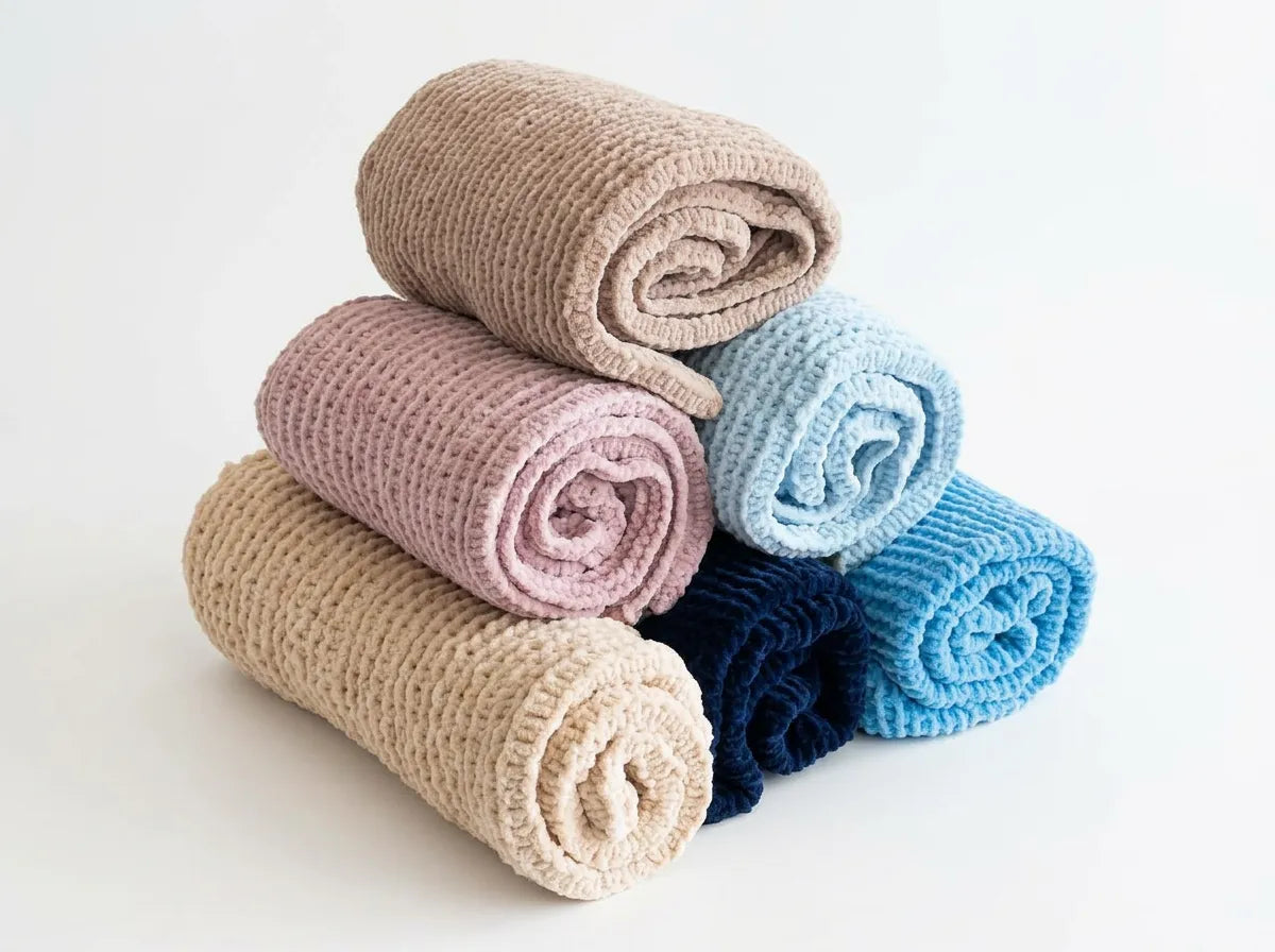 Handmade velvet blankets