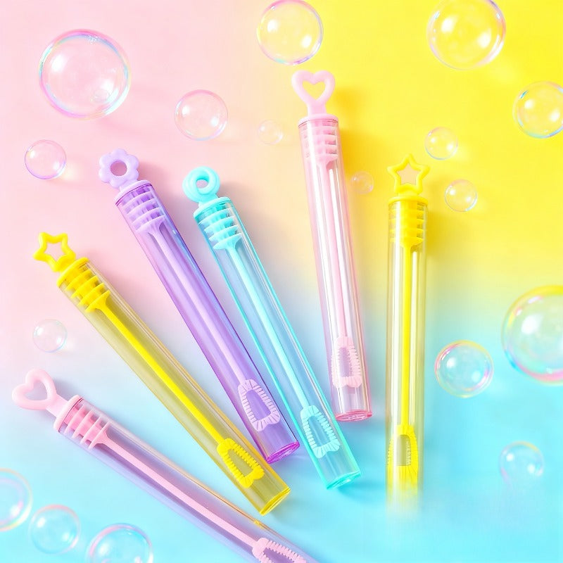 Multicolour bubble tubes
