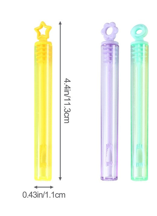 Multicolour bubble tubes