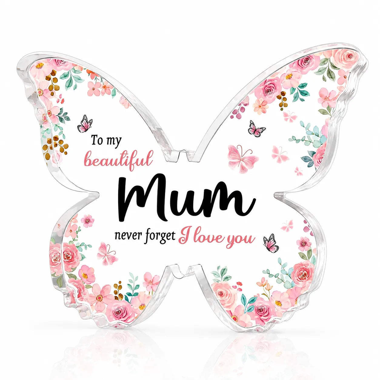 Decorative Butterfly Glass