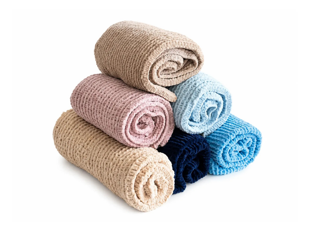 Handmade velvet blankets