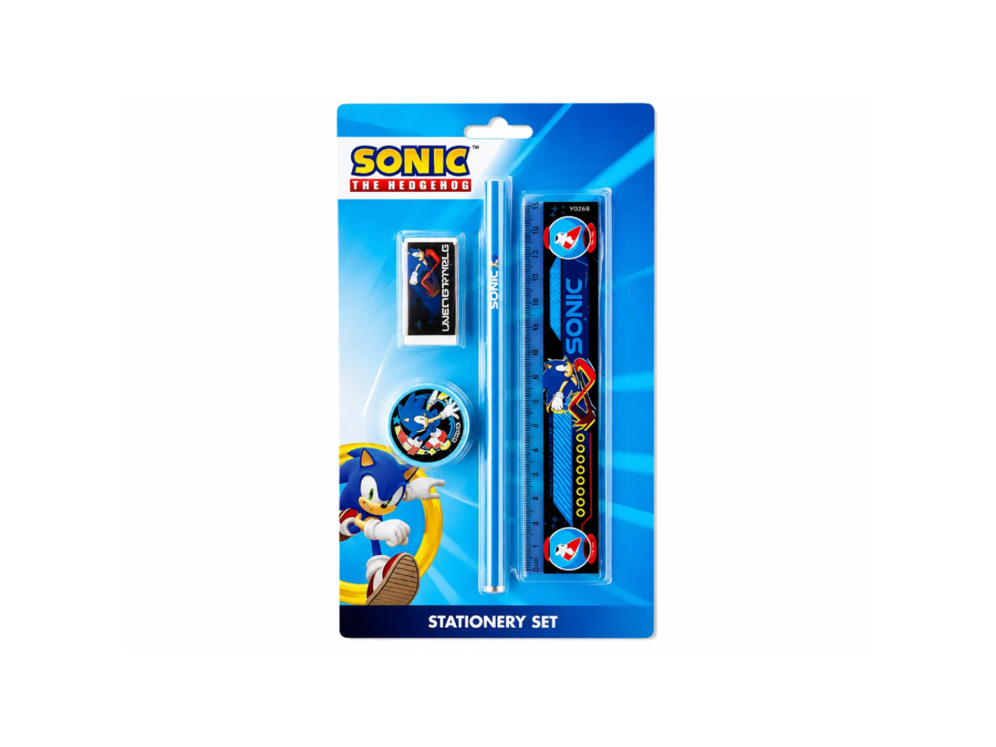 Sonic stationery set
