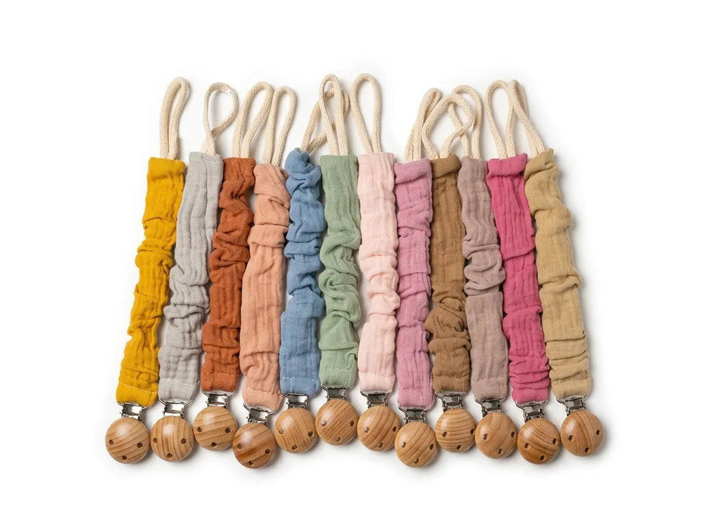Pacifier clips