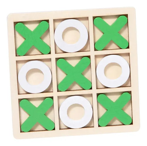 Wooden Small Tic Tac Toe