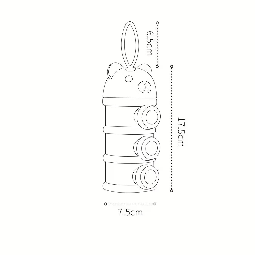 Formula powder container
