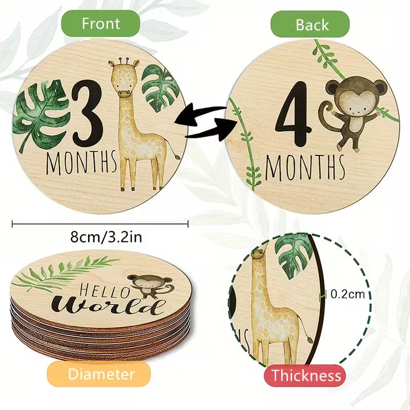 Jungle milestone cards