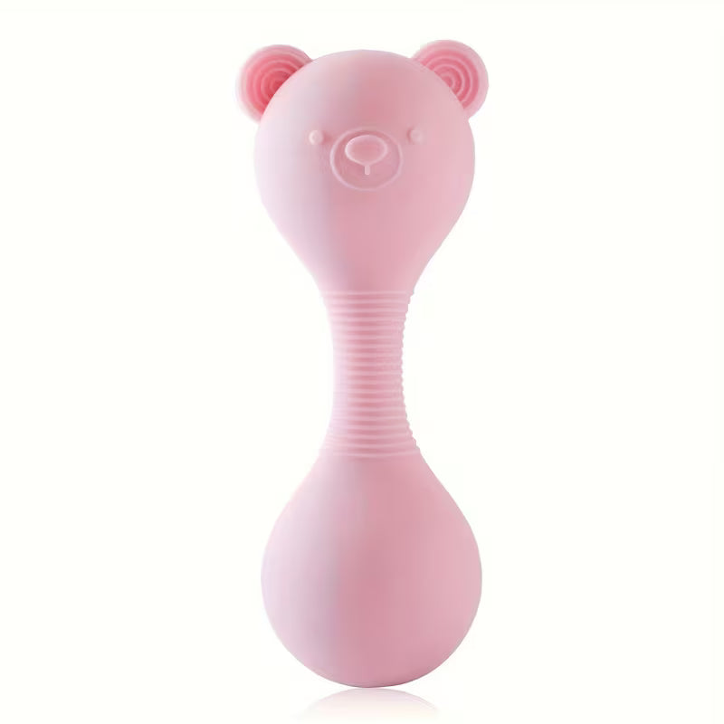 Silicone Teddy Bear Rattle