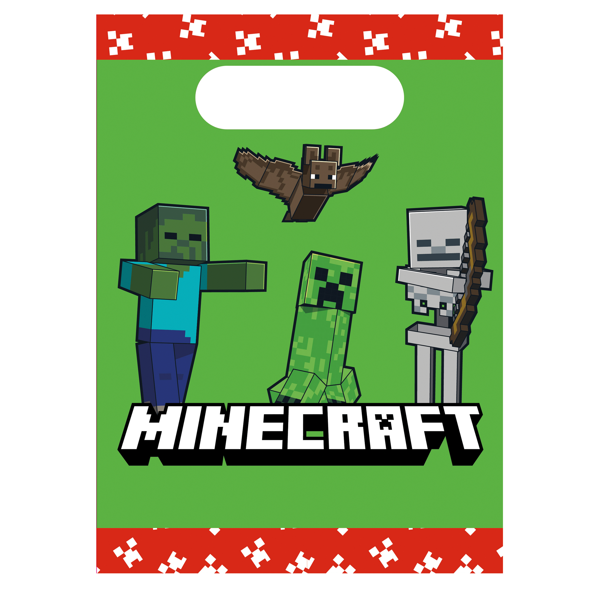 Minecraft Bags (Pack of 4)