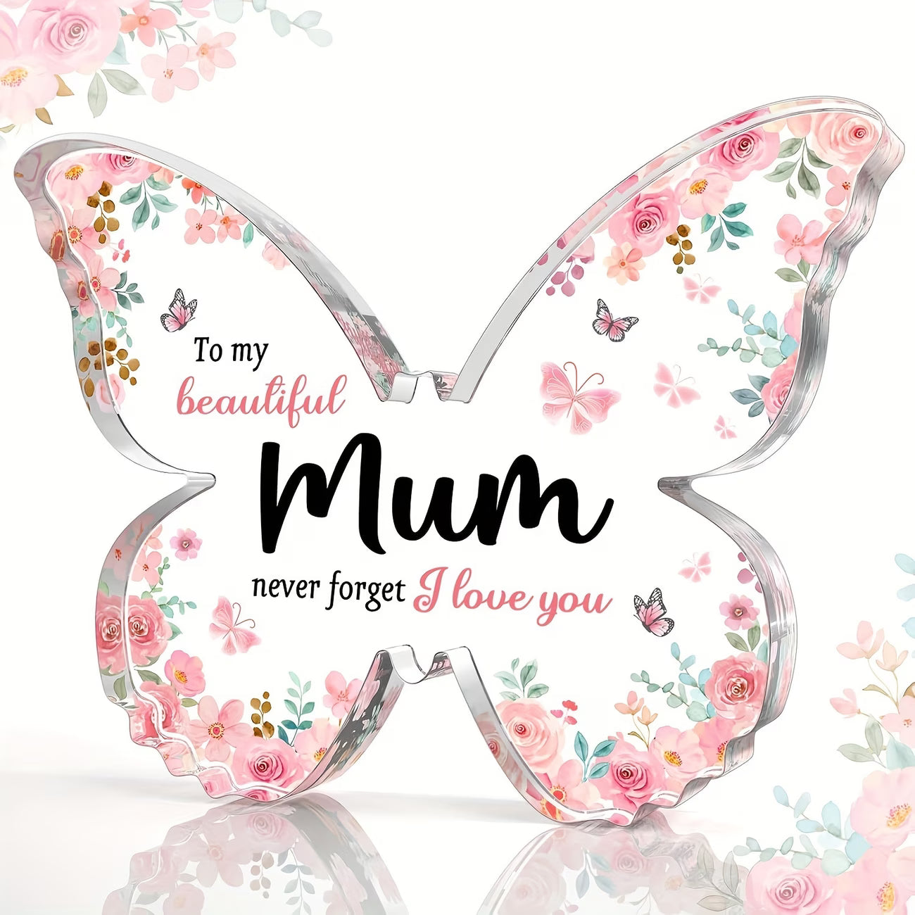 Decorative Butterfly Glass