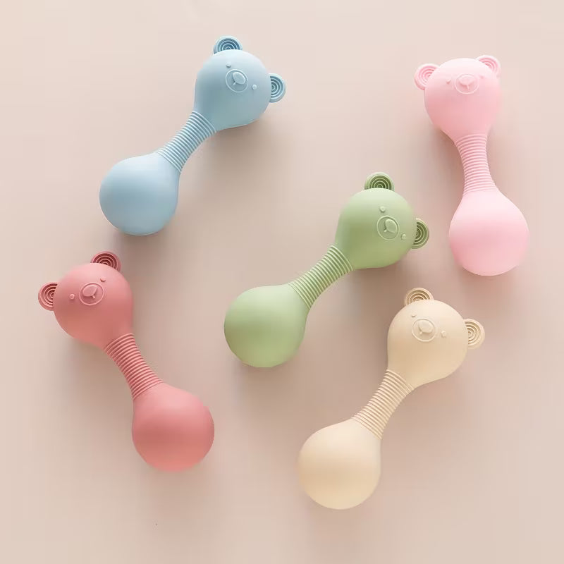 Silicone Teddy Bear Rattle