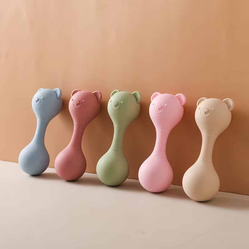 Silicone Teddy Bear Rattle