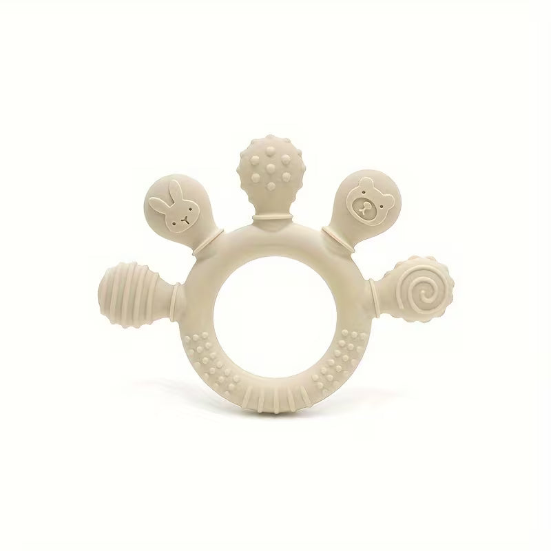 Hand-shaped teething toy