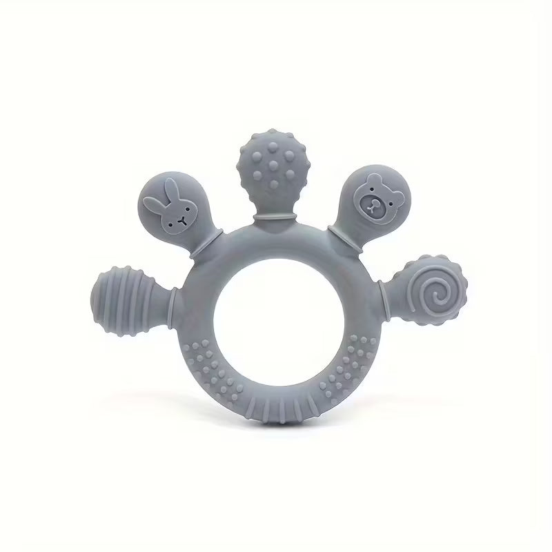 Hand-shaped teething toy