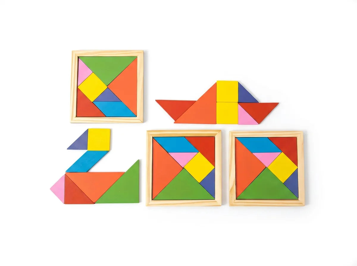 Wooden Tangram Puzzle