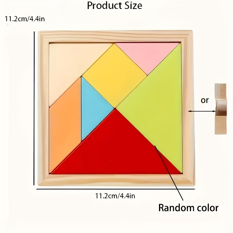 Wooden Tangram Puzzle